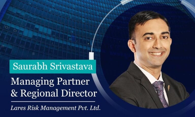 Saurabh to Join Lares Risk Management