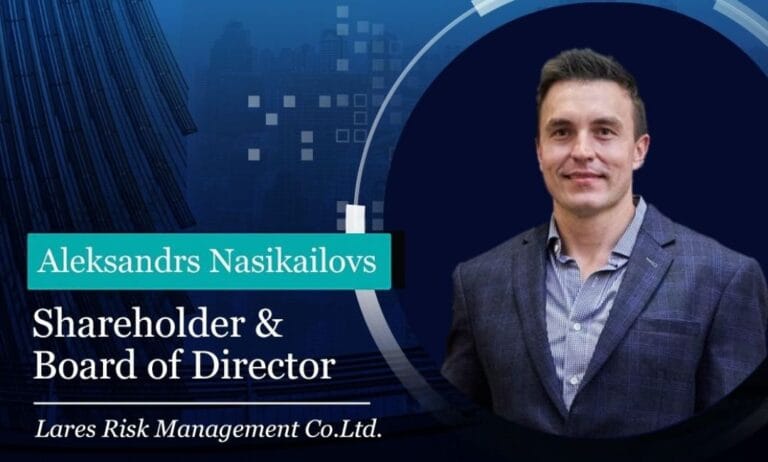 Aleksandrs to Join Lares Risk Management