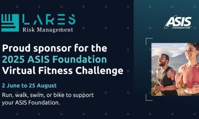 Lares Risk Management is Proud to Sponsor the 2025 ASIS Foundation Virtual Fitness Challenge